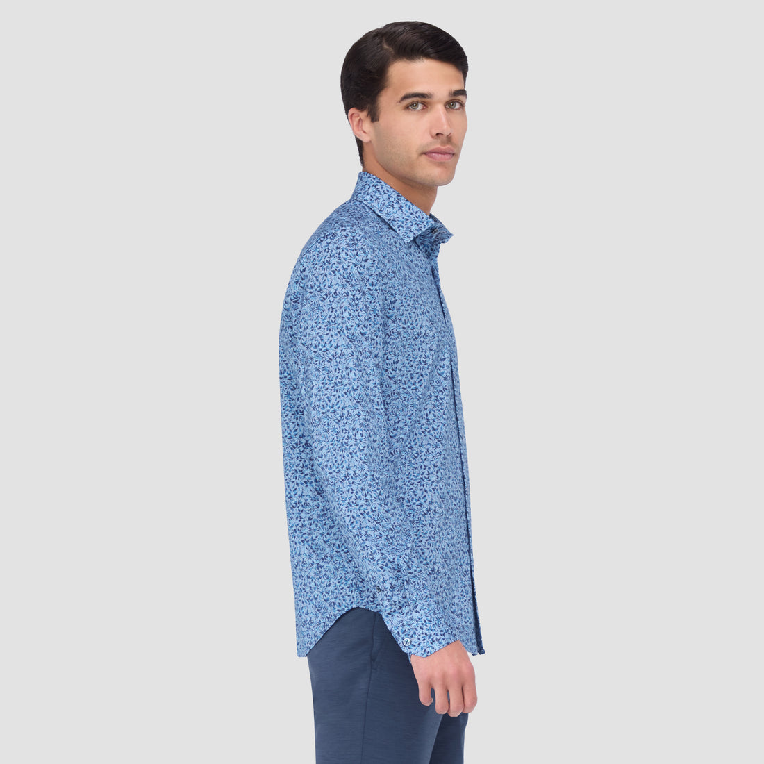 James Leaf Print OoohCotton Shirt