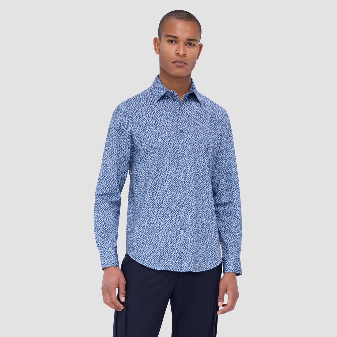 James Mesh Print OoohCotton Shirt