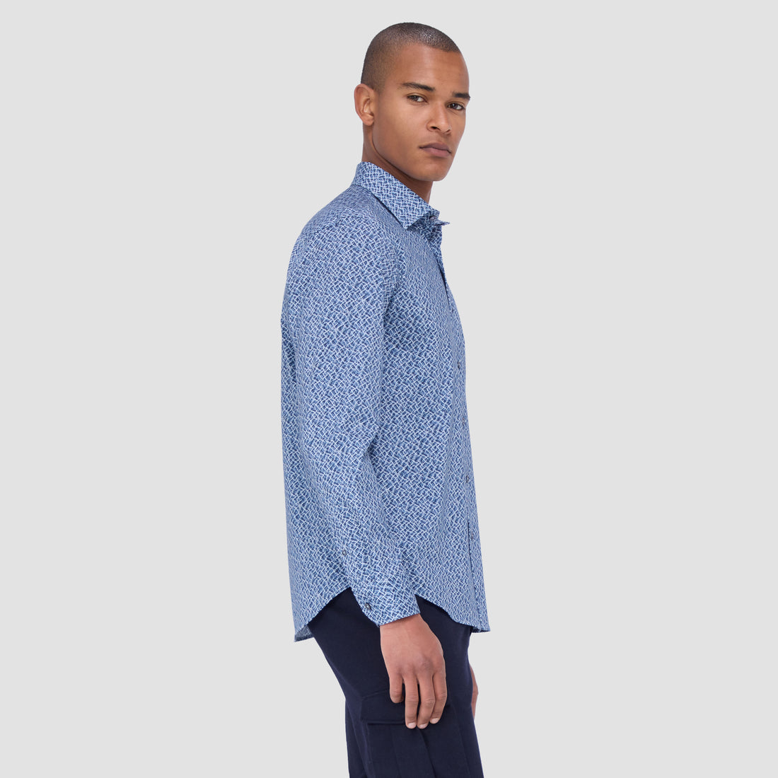 James Mesh Print OoohCotton Shirt