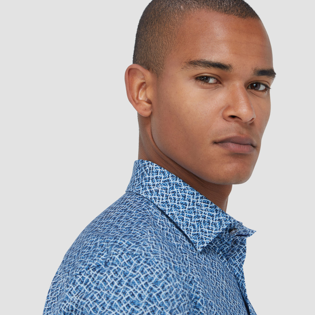 James Mesh Print OoohCotton Shirt