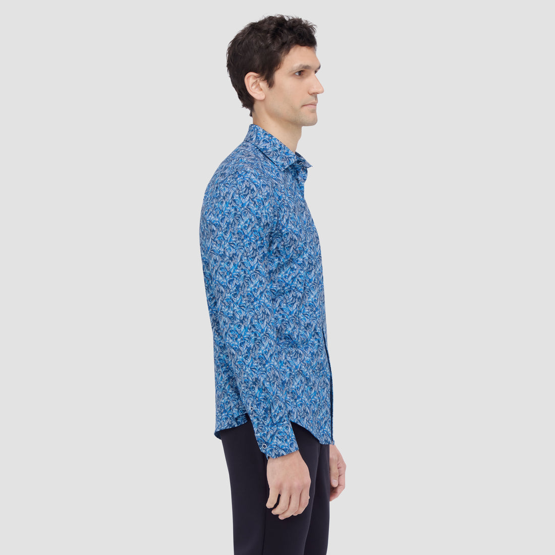 Jimmy Double Sided Floral/Mesh OoohCotton Shirt