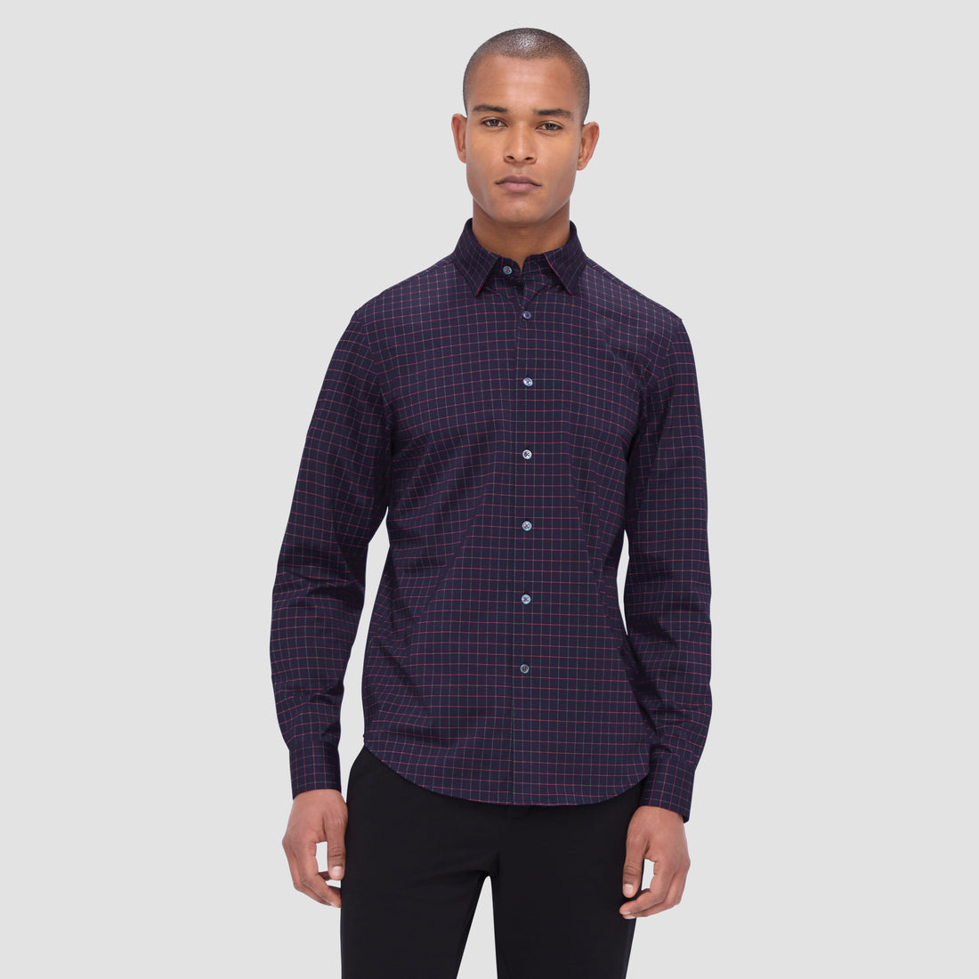 Jax Double Sided Checkered/Solid OoohCotton Shirt