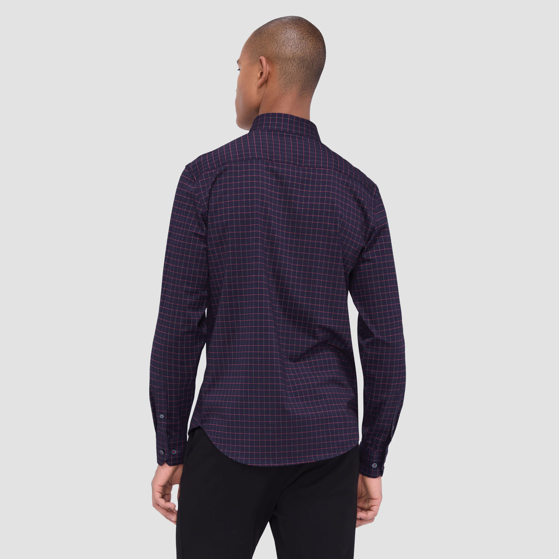 Jax Double Sided Checkered/Solid OoohCotton Shirt