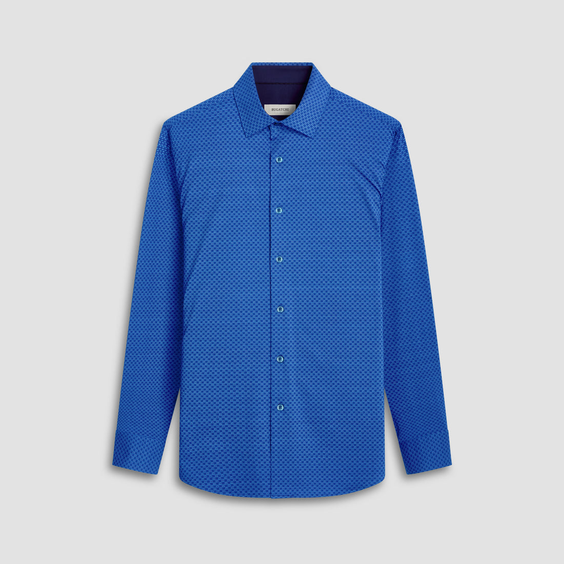 Jimmy Double Sided Geometric/Solid OoohCotton Shirt