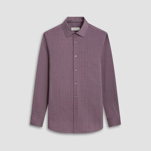 Jimmy Double Sided Herringbone/Check OoohCotton Shirt