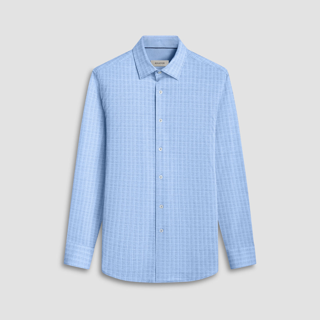 Jimmy Double Sided Plaid/Herringbone OoohCotton Shirt