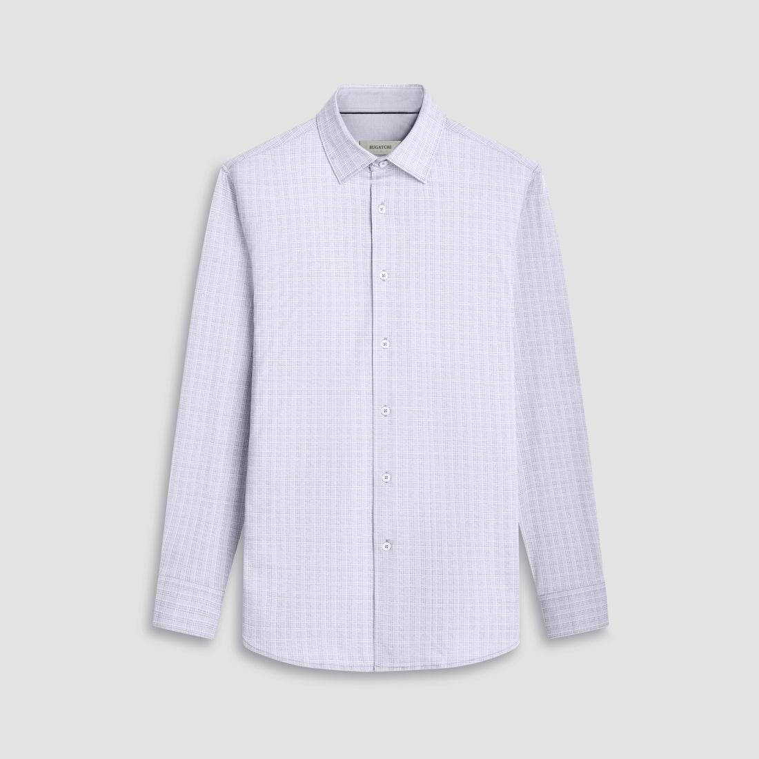 Jimmy Double Sided Plaid/Herringbone OoohCotton Shirt