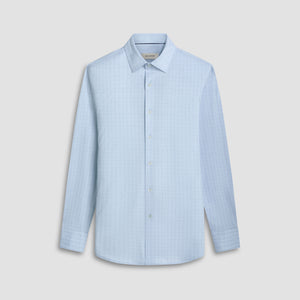 Jimmy Double Sided Plaid/Herringbone OoohCotton Shirt