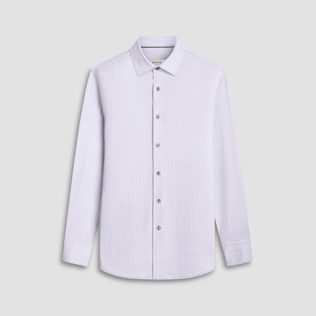 Jimmy Double Sided Plaid/Herringbone OoohCotton Shirt