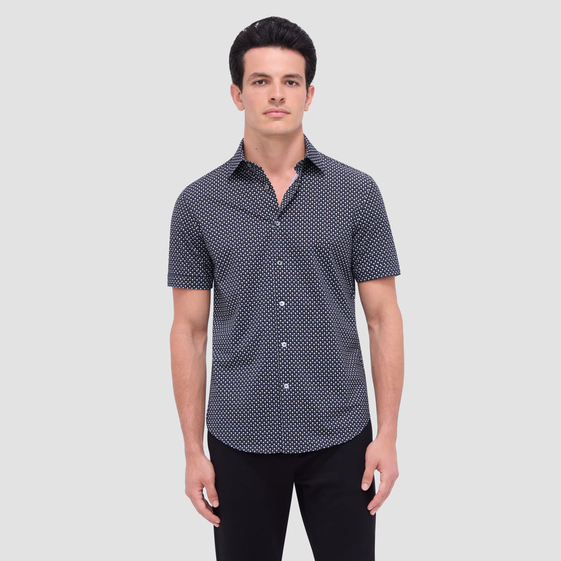 Miles Palm OoohCotton Short Sleeve Shirt