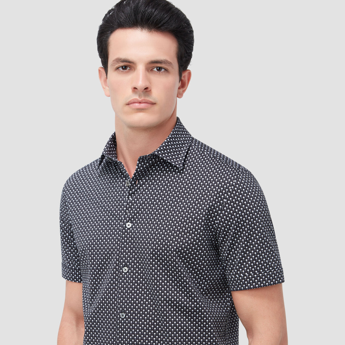 Miles Palm OoohCotton Short Sleeve Shirt