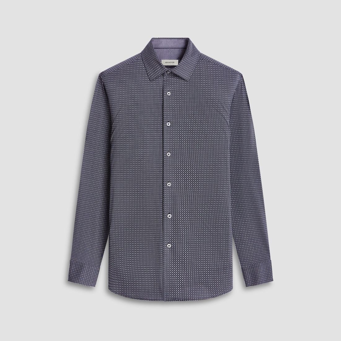 Jimmy Double Sided Geometric/Solid OoohCotton Shirt