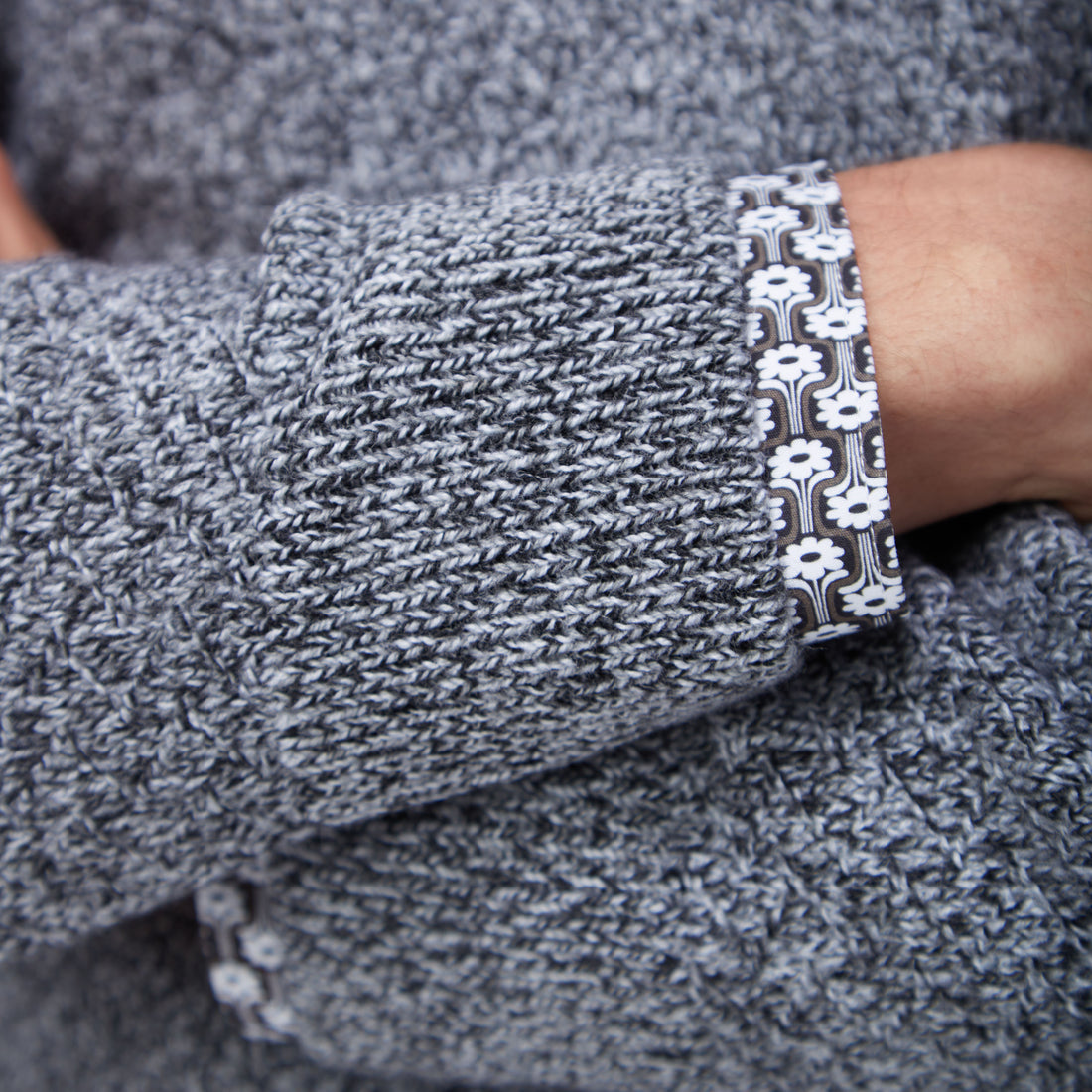 Heathered Crew Neck Sweater