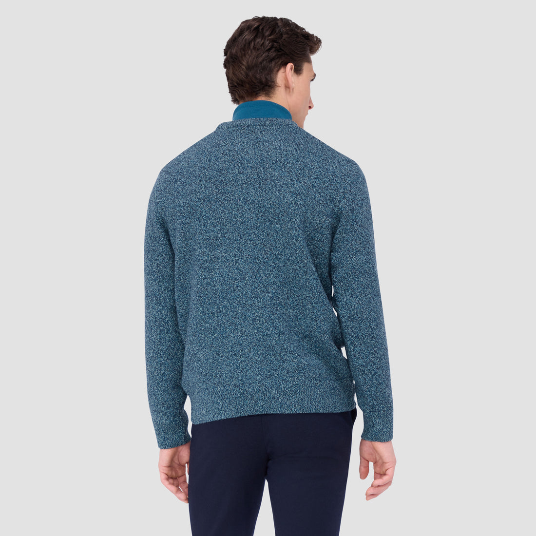 Heathered Crew Neck Sweater