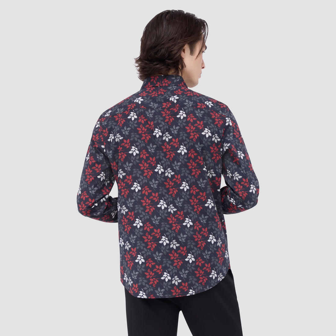 Julian Leaf Print Shirt