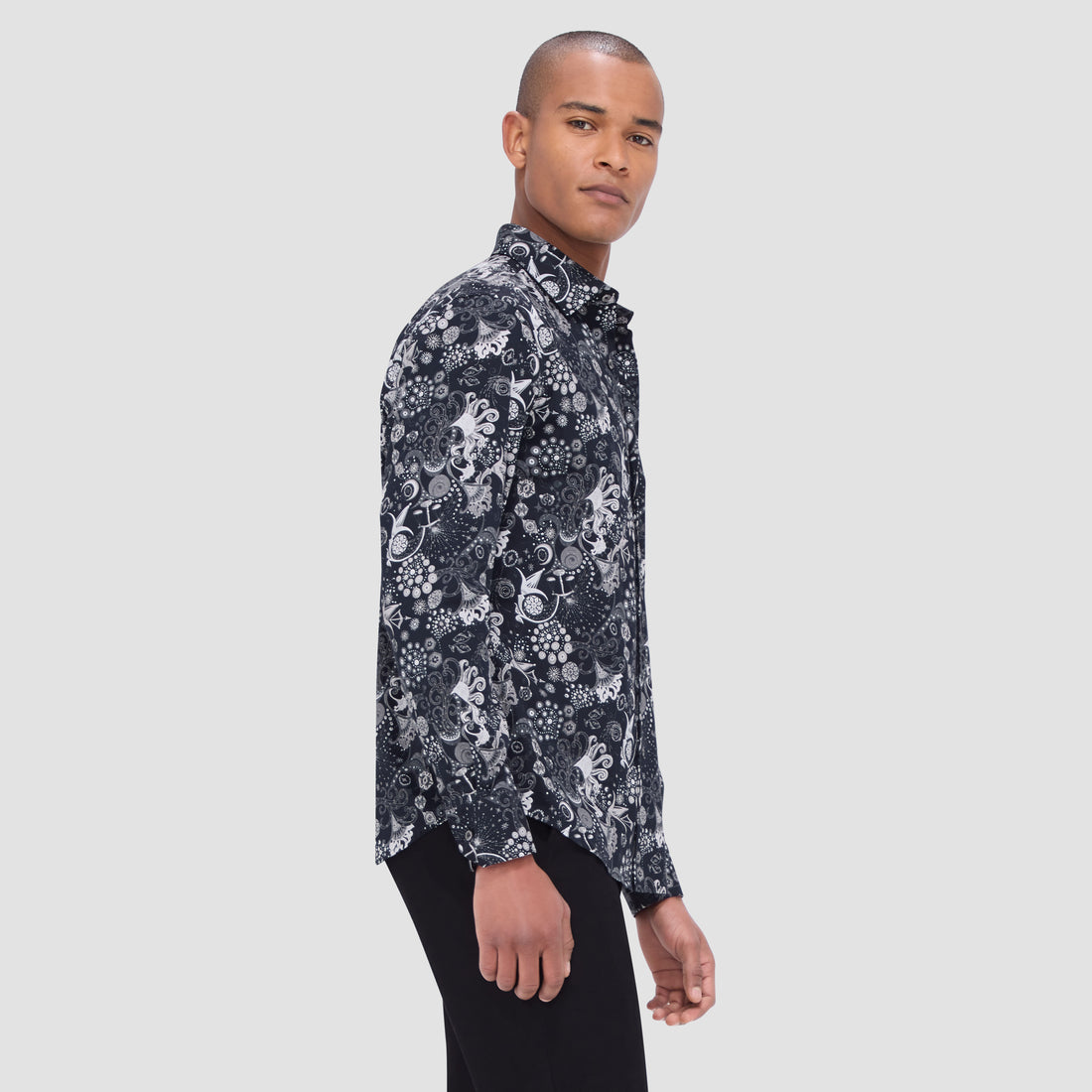 Julian Floral Abstract Shirt