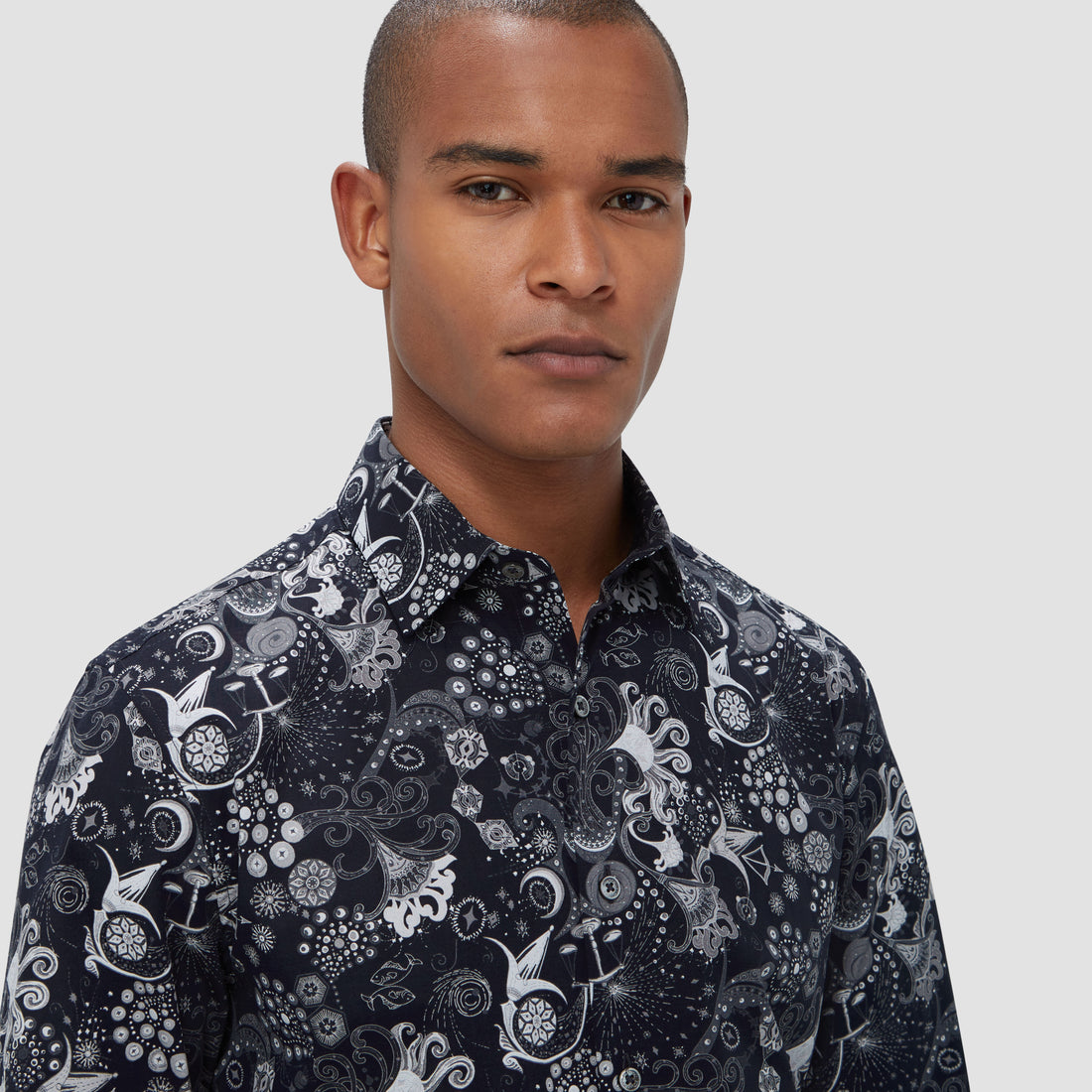 Julian Floral Abstract Shirt