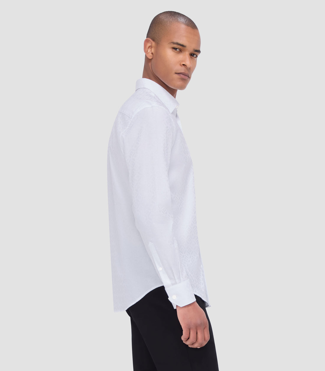 Julian Tonal Jacquard Shirt