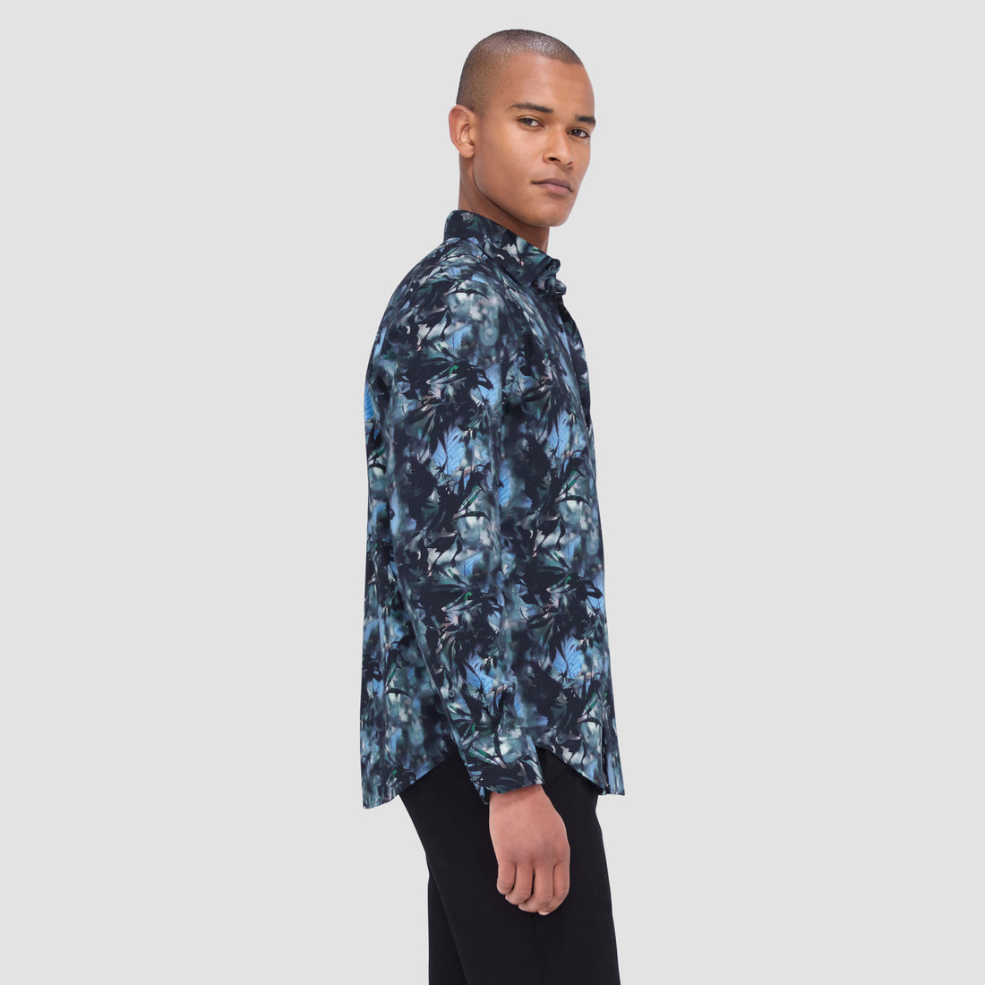 Julian Leaf Print Shirt