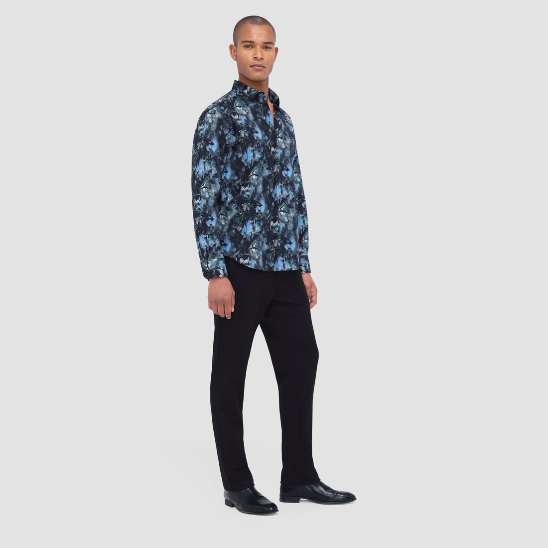 Julian Leaf Print Shirt