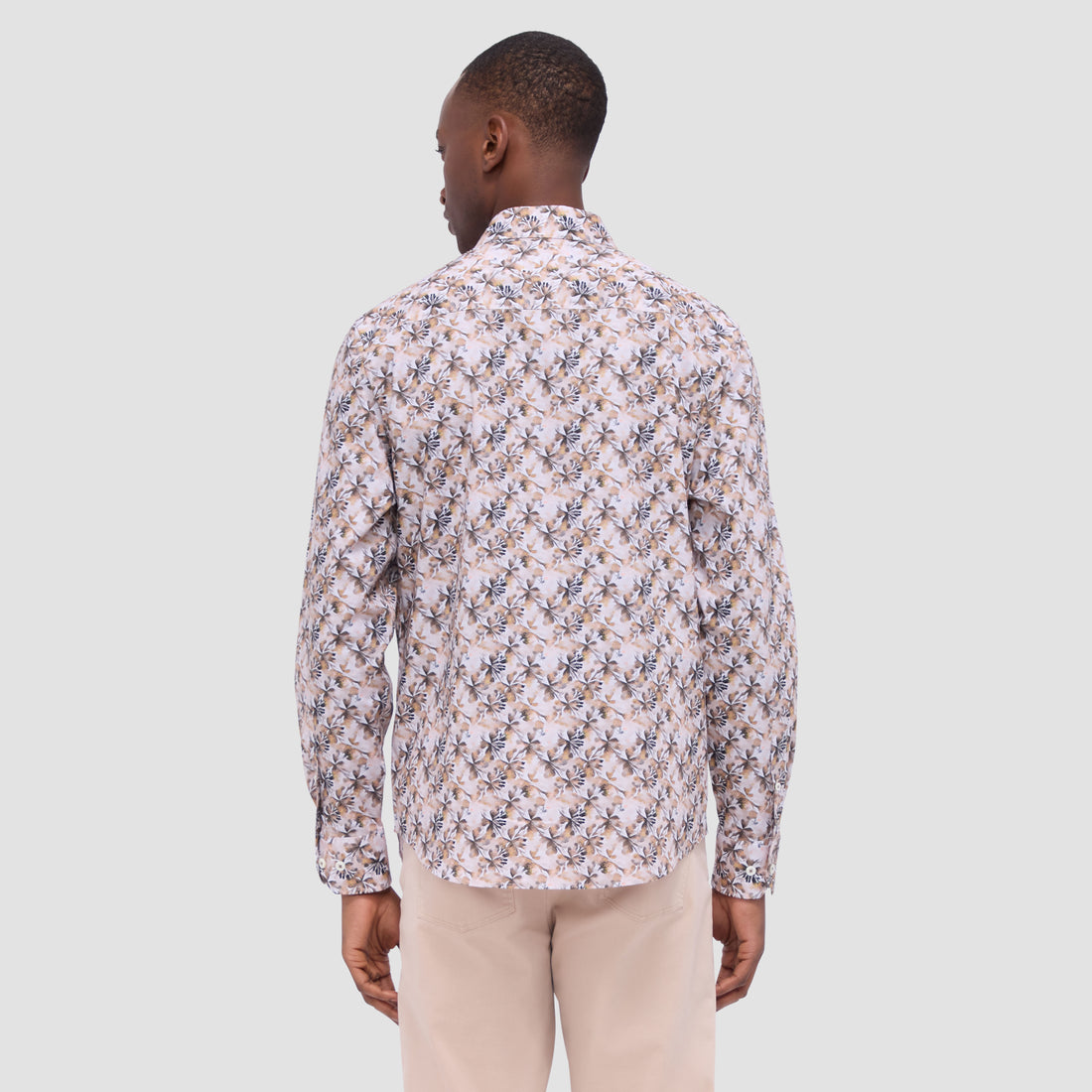 Julian Leaf Print Shirt