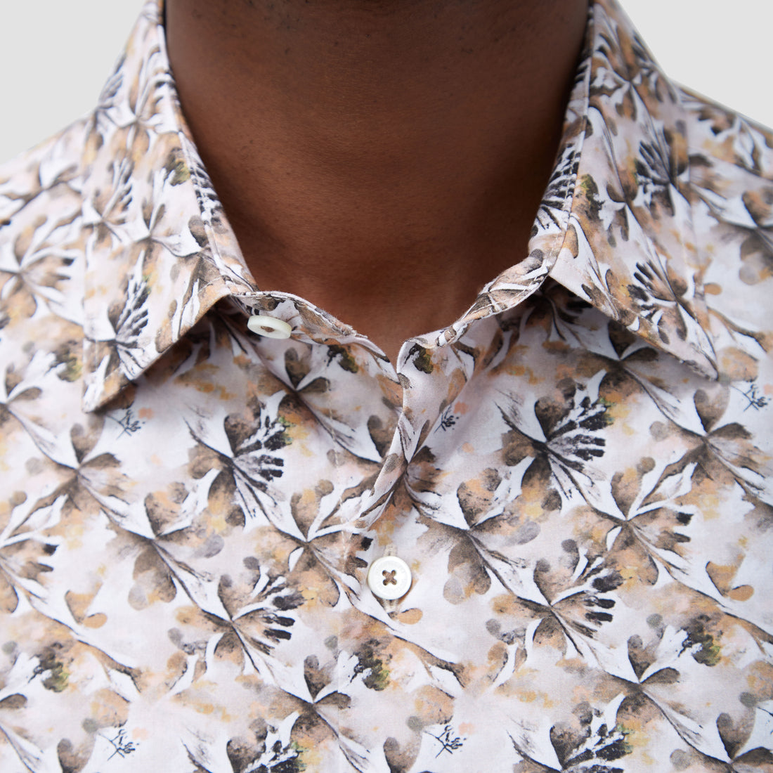 Julian Leaf Print Shirt