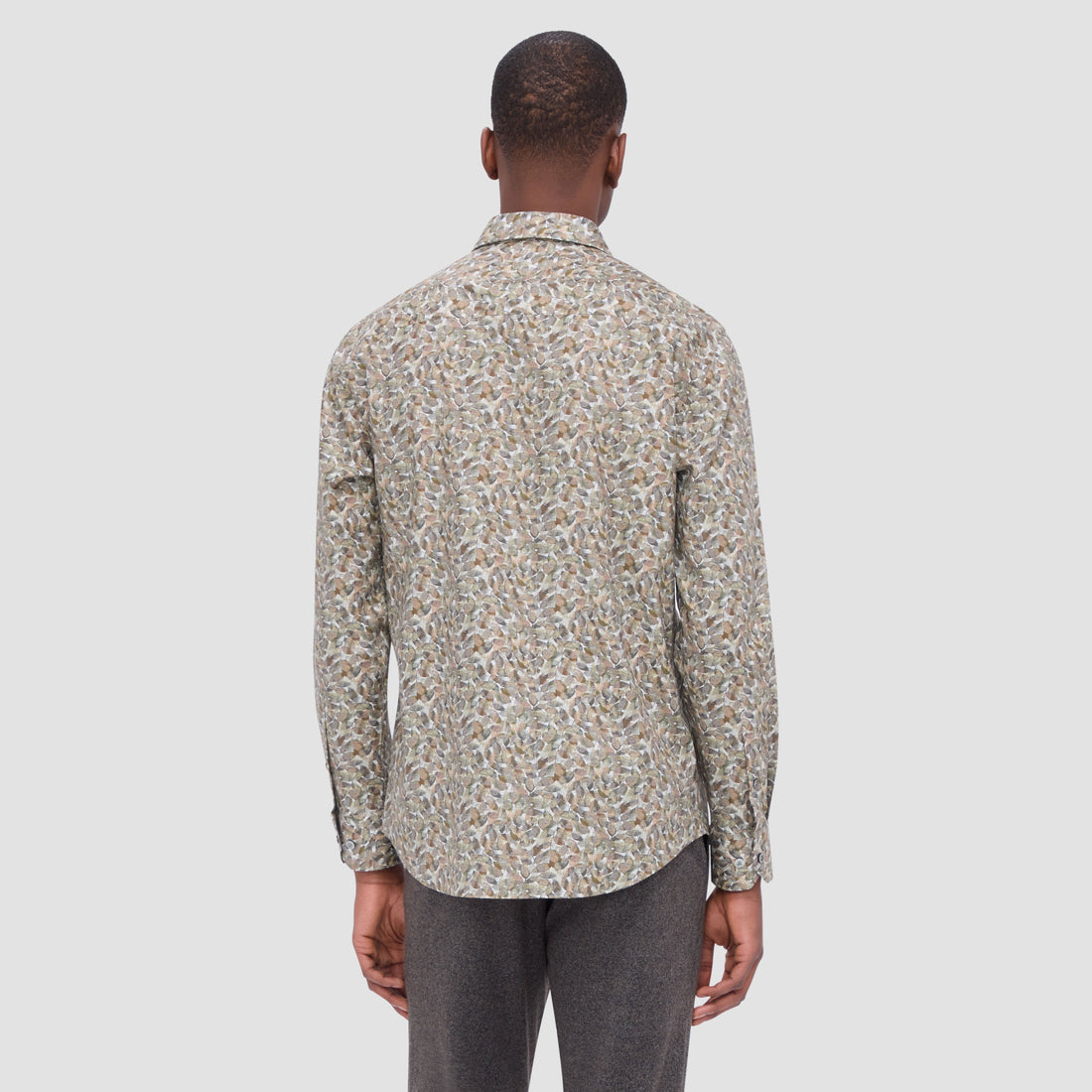 Julian Leaf Print Shirt