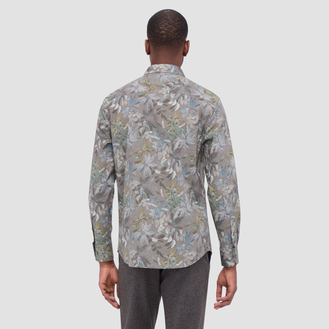 Julian Leaf Print Shirt