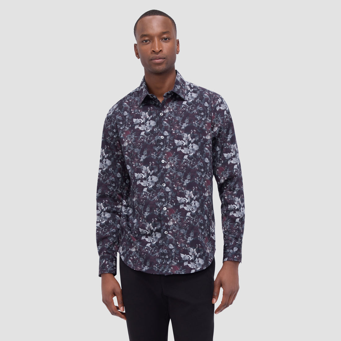 Julian Leaf Print Shirt