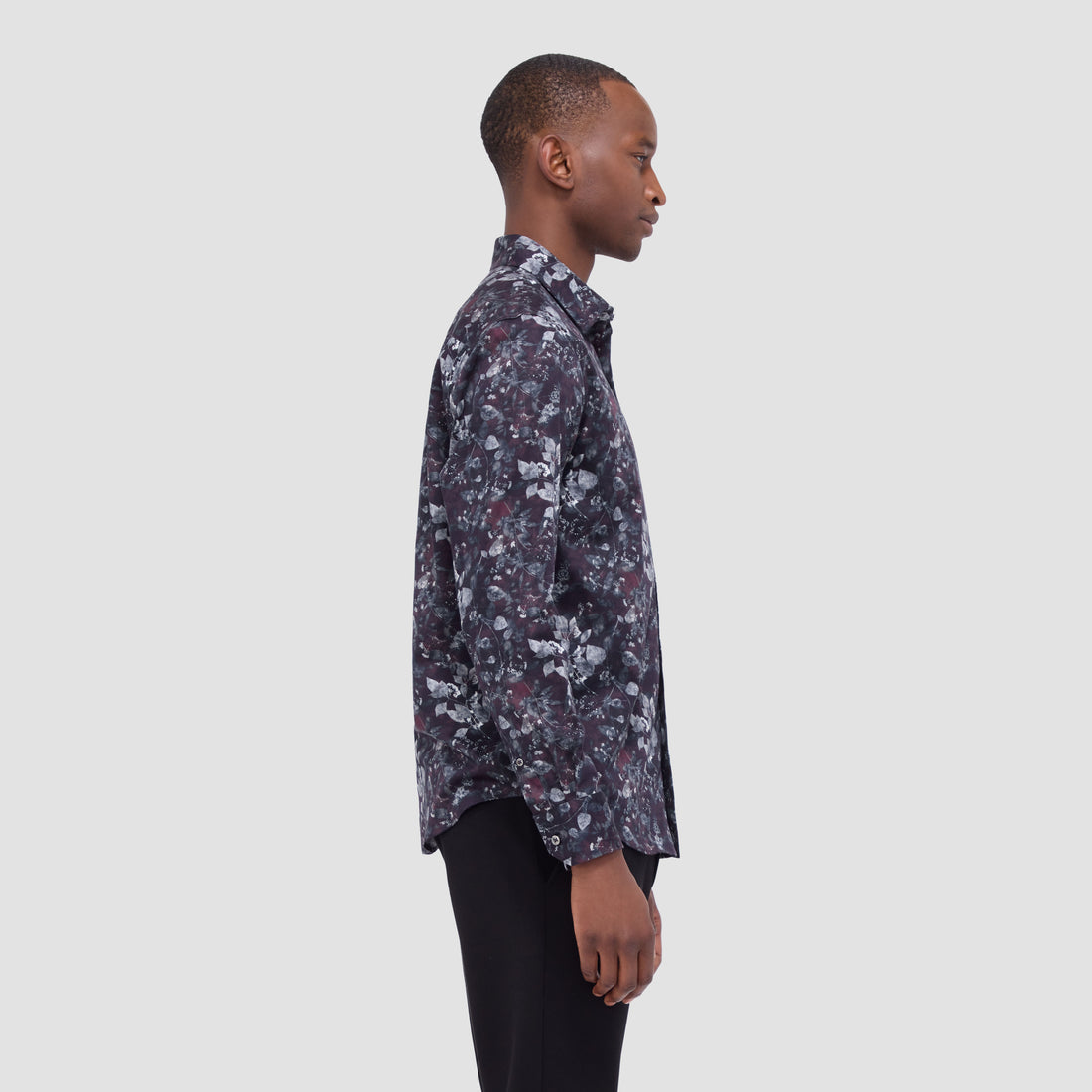 Julian Leaf Print Shirt