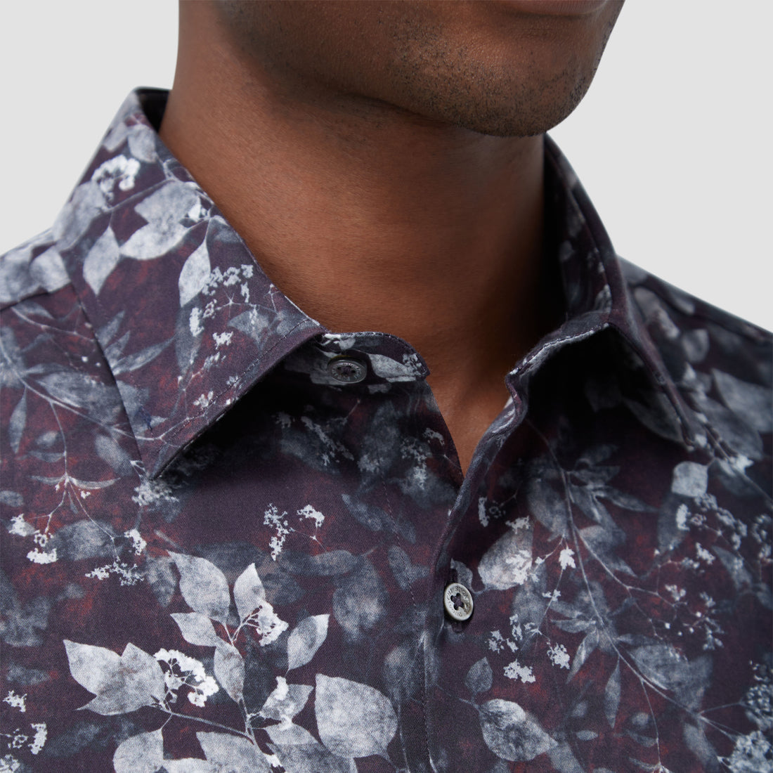 Julian Leaf Print Shirt