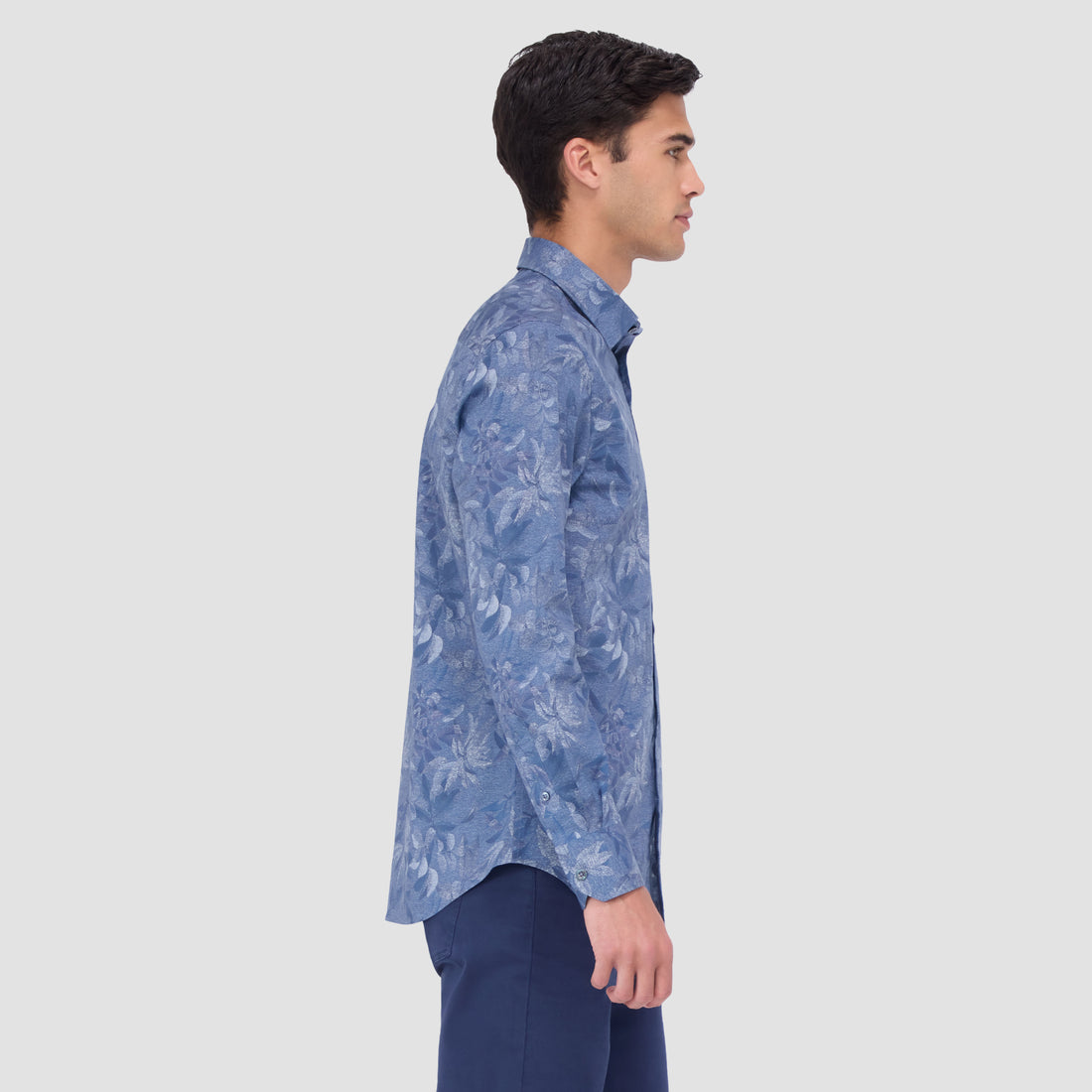 Julian Leaf Print Shirt