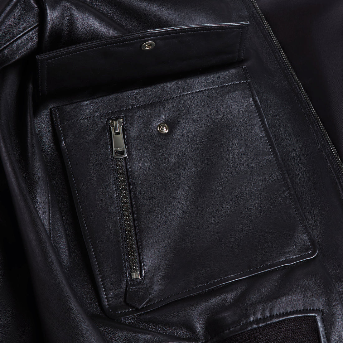 Leather Aviator Jacket