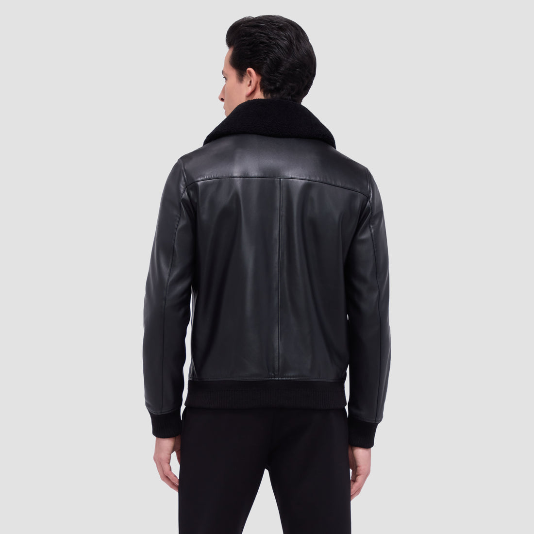 Leather Aviator Jacket