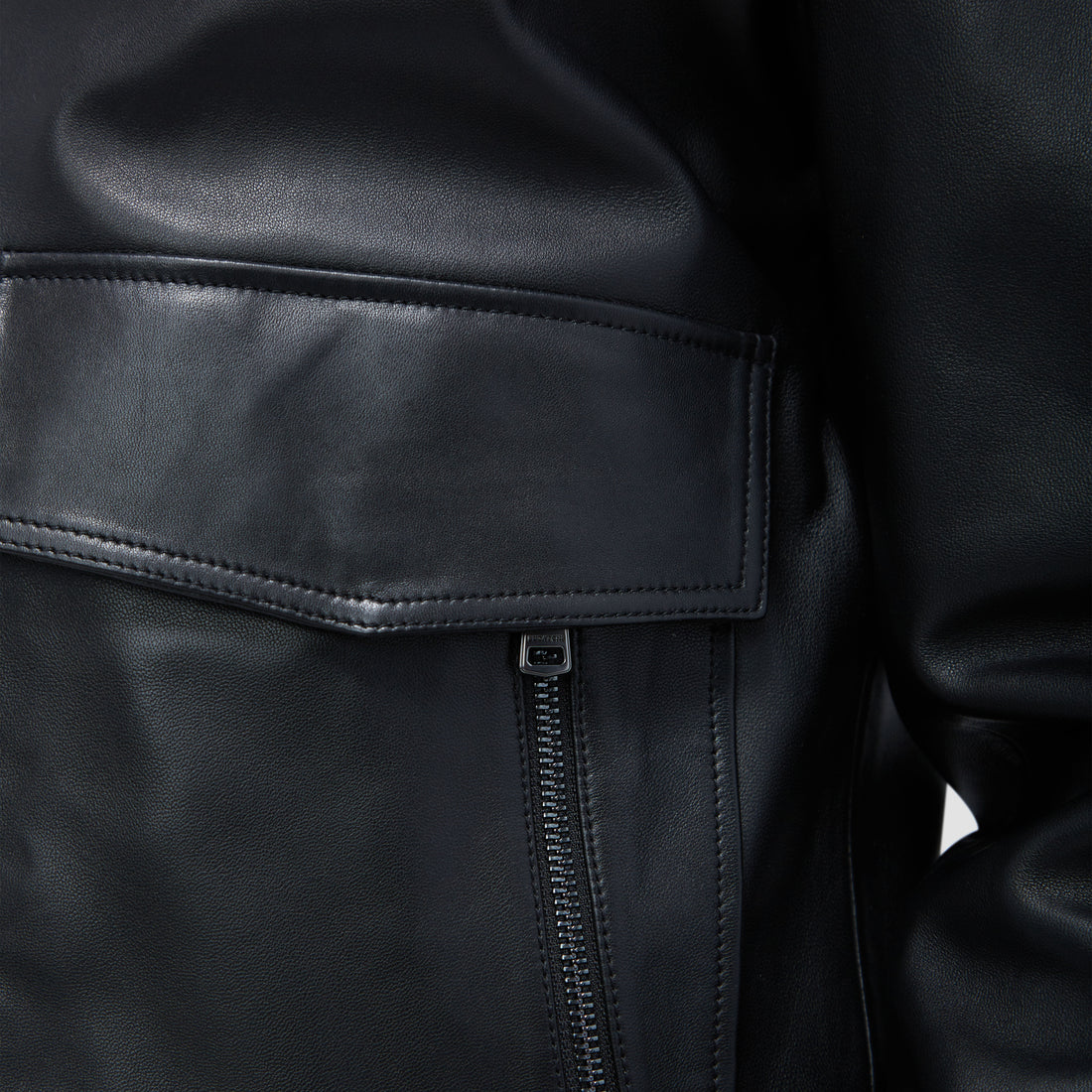 Leather Aviator Jacket