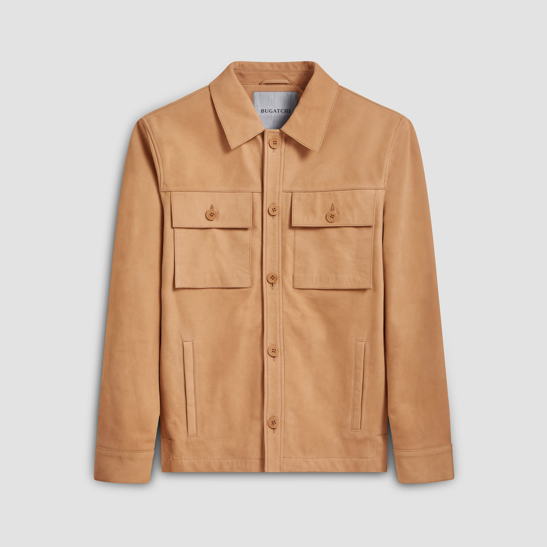 Suede Shirt Jacket