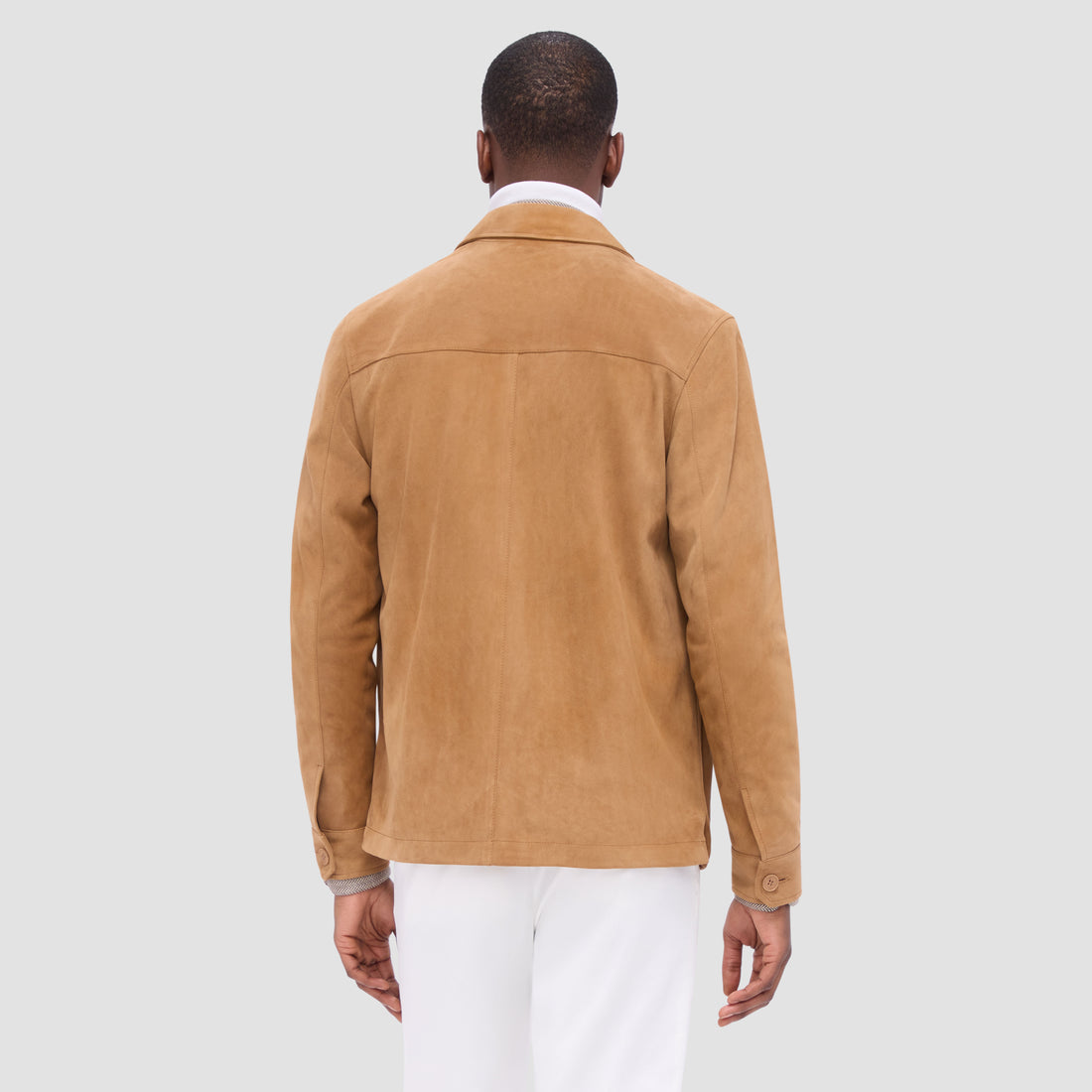 Suede Shirt Jacket