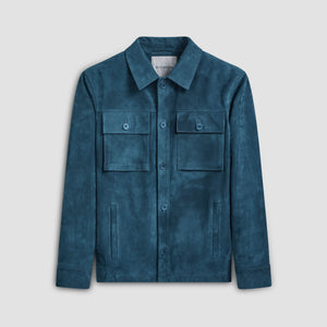 Suede Shirt Jacket