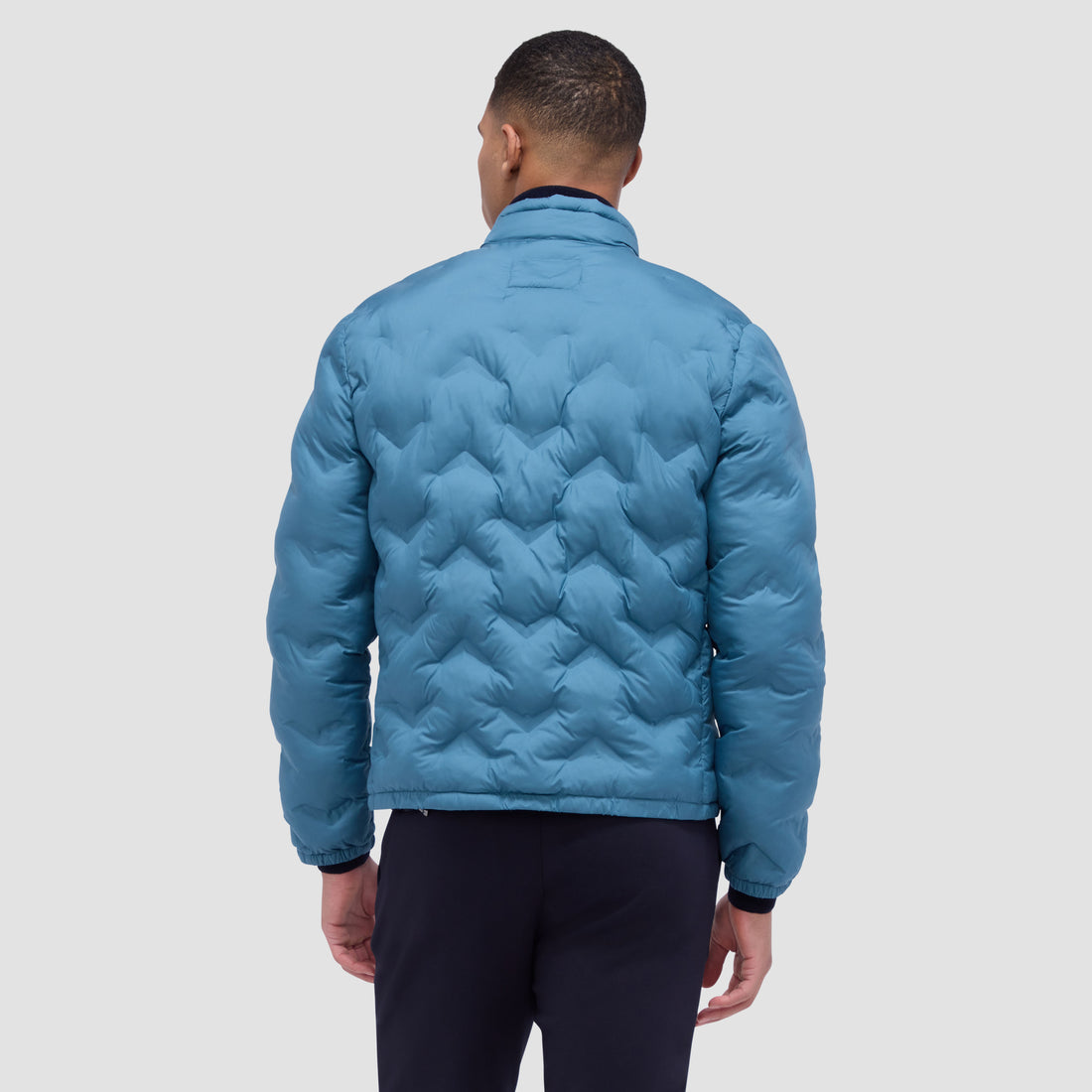 Chevron Quilted Puffer Jacket