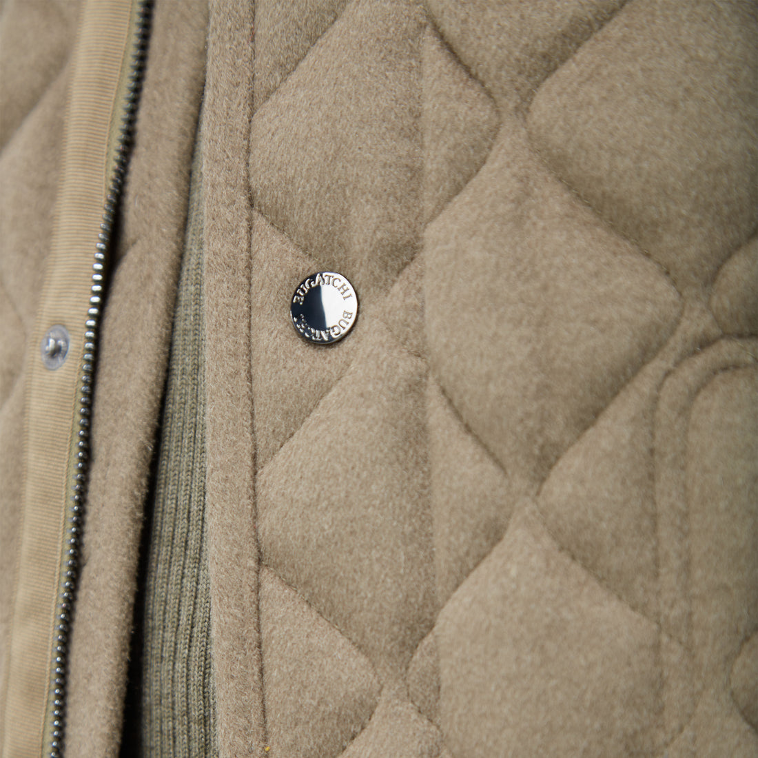 Wool and Cashmere Quilted Field Jacket