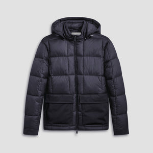 Quilted Anorak Jacket With Detachable Hood