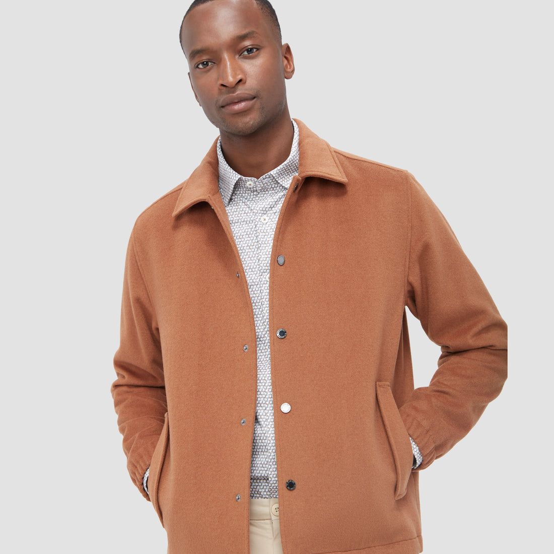 Cashmere Flight Jacket