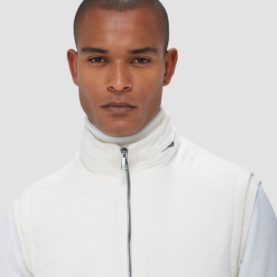 Performance Vest with Stow-Away Hood