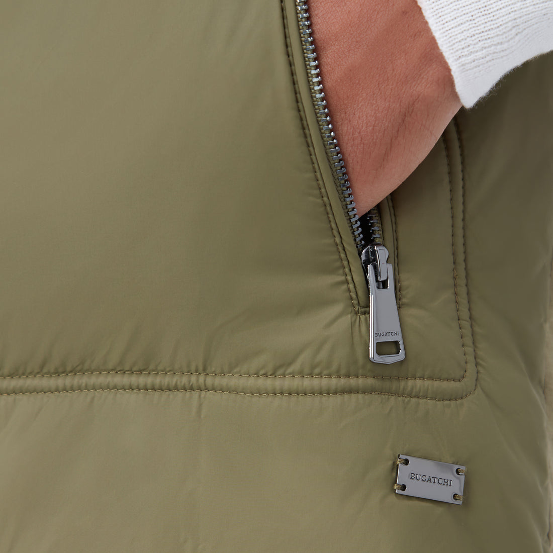 Performance Vest with Stow-Away Hood