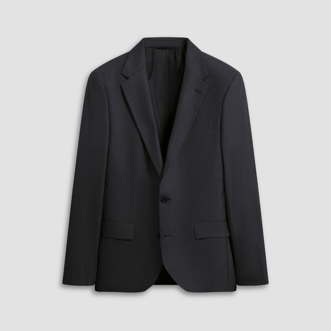 Two Button Stretch Wool Travel Blazer