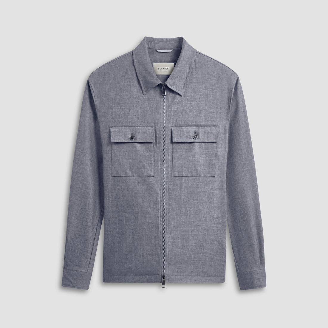 Stretch Wool Travel Shirt Jacket