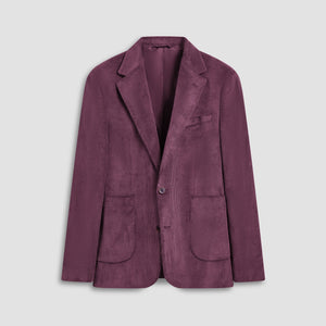 Comfort Stretch Two Button Corduroy Blazer