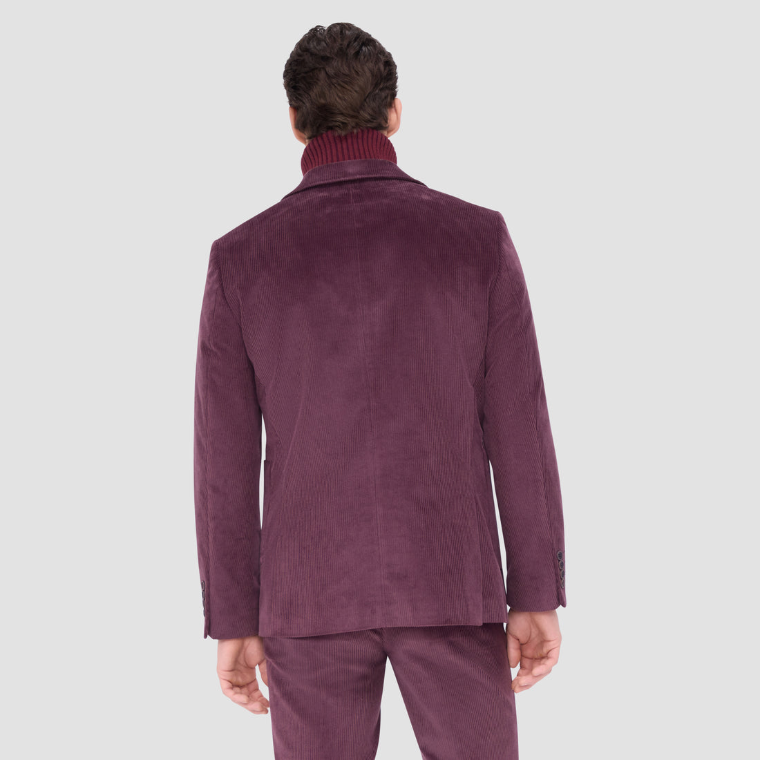 Comfort Stretch Two Button Corduroy Blazer