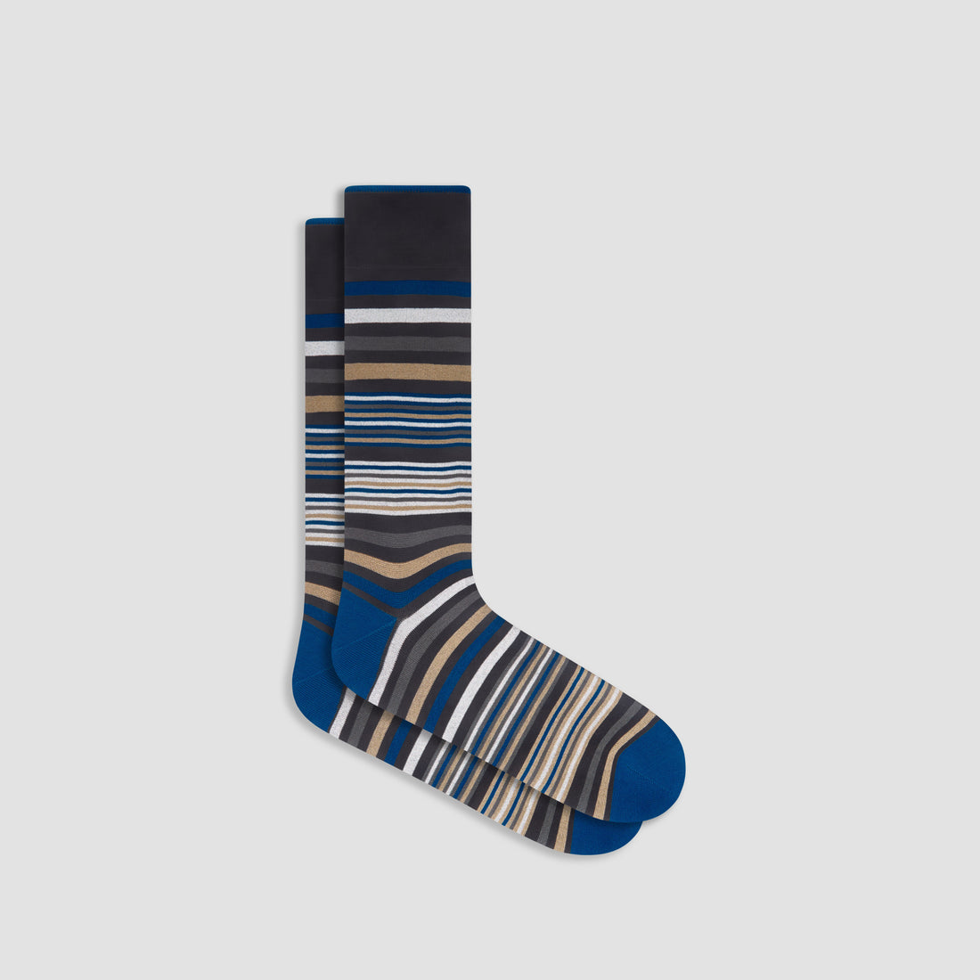 Striped Mid-Calf Socks