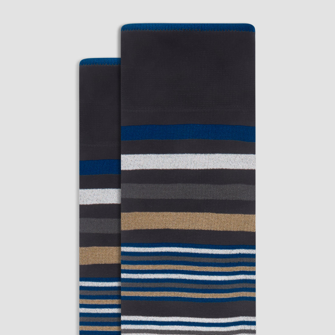 Striped Mid-Calf Socks